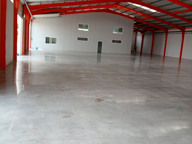 Trabajos realizados de hormigón pulido en Almería