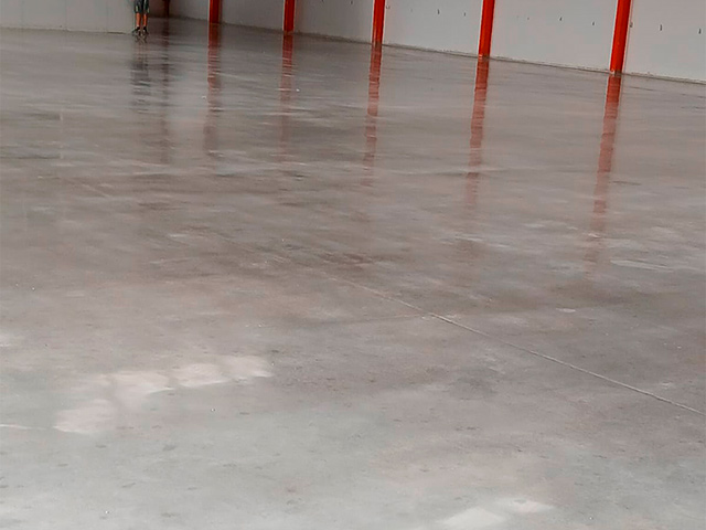 Trabajos realizados de hormigón pulido en Almería